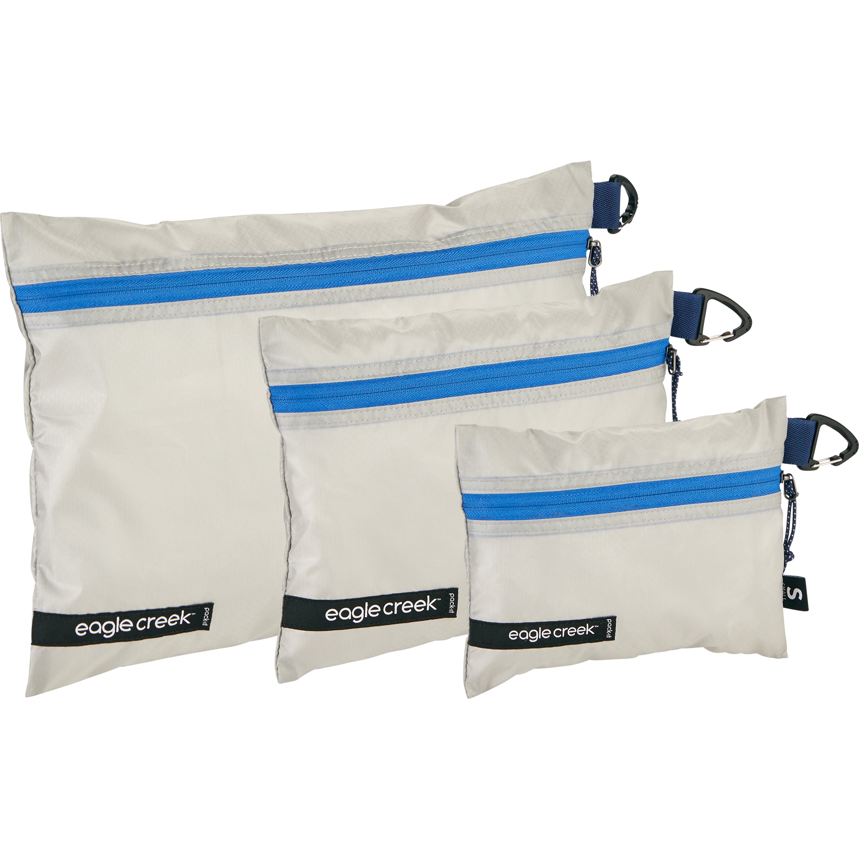 Picture of Eagle Creek Pack-It™ Isolate Sac Set S/M/L - aizome blue grey