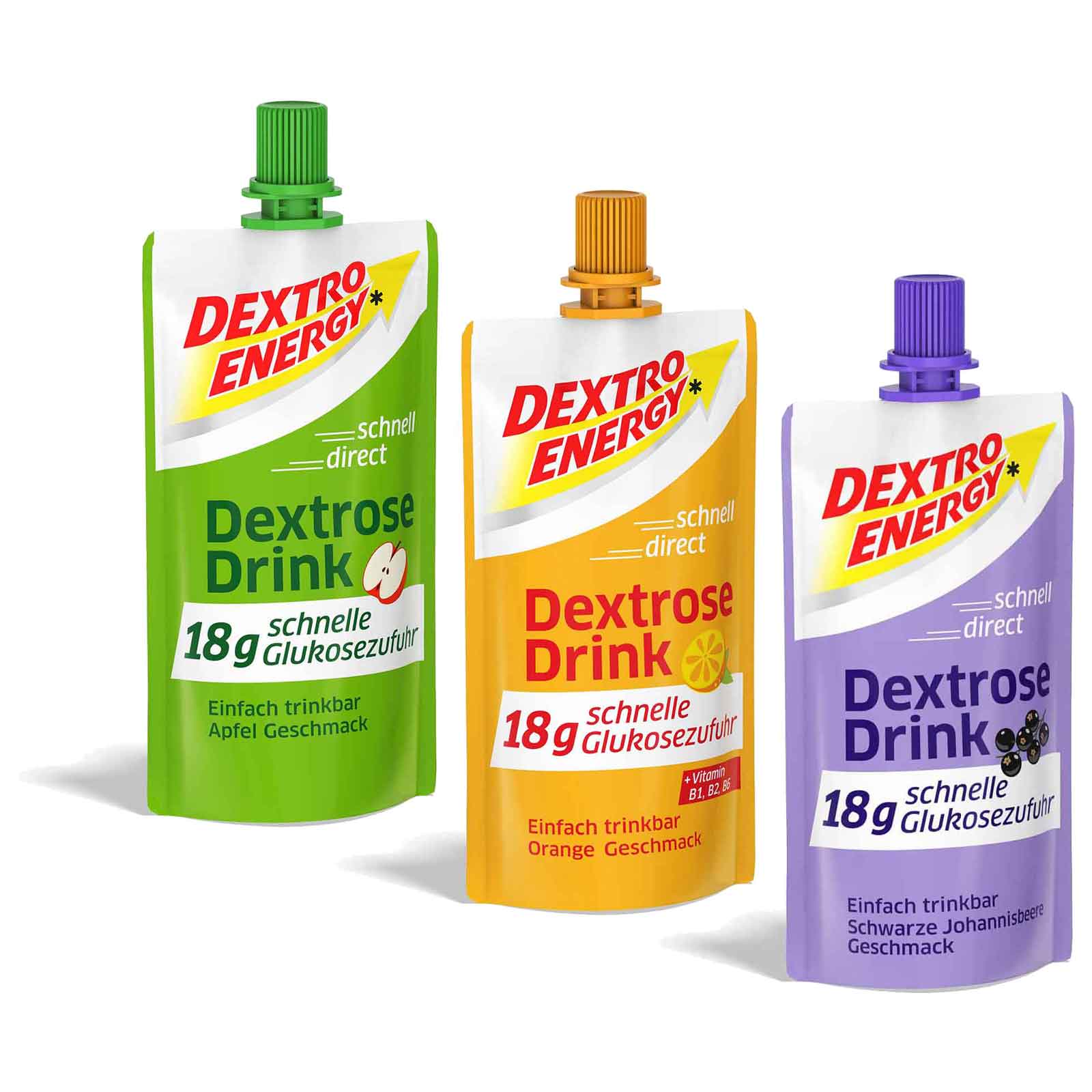 Bild von Dextro Energy Dextrose Drink - Fertiggetränk - 16x50ml