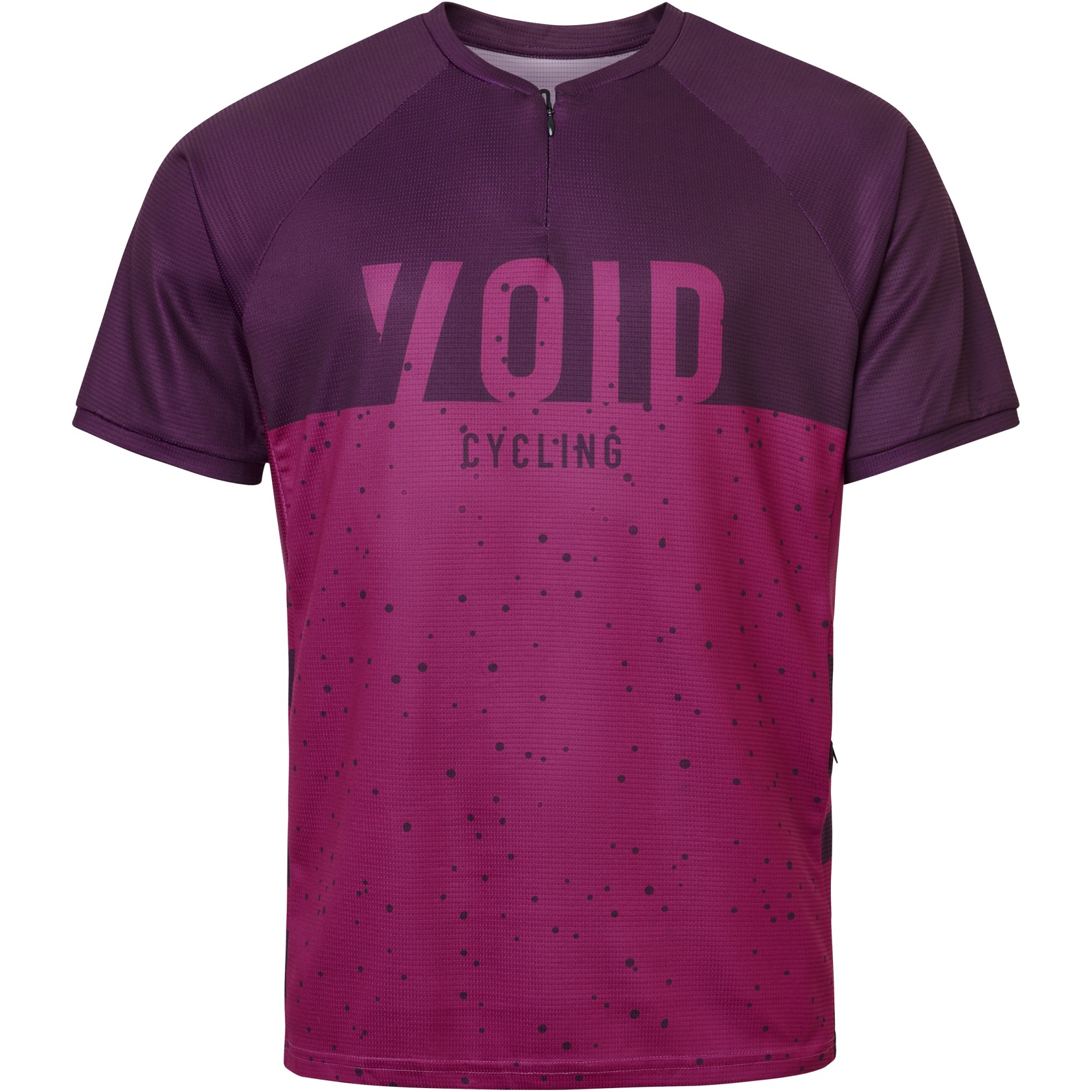 Image of VOID Cycling Rock MTB Short Sleeve Jersey Men - Dark Purple