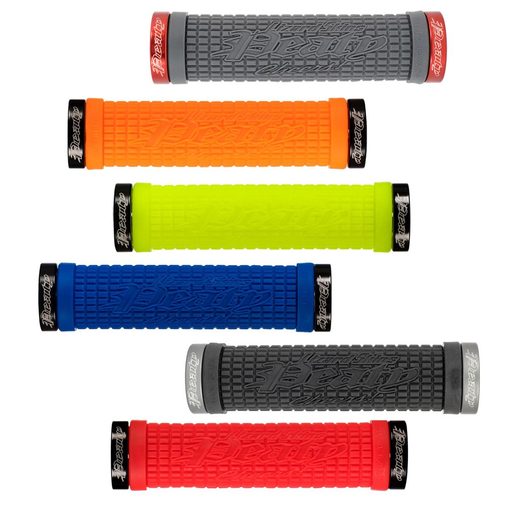 Embouts De Guidon Lizard Skins - Noir, Pour Vélo, Protection Et Grip