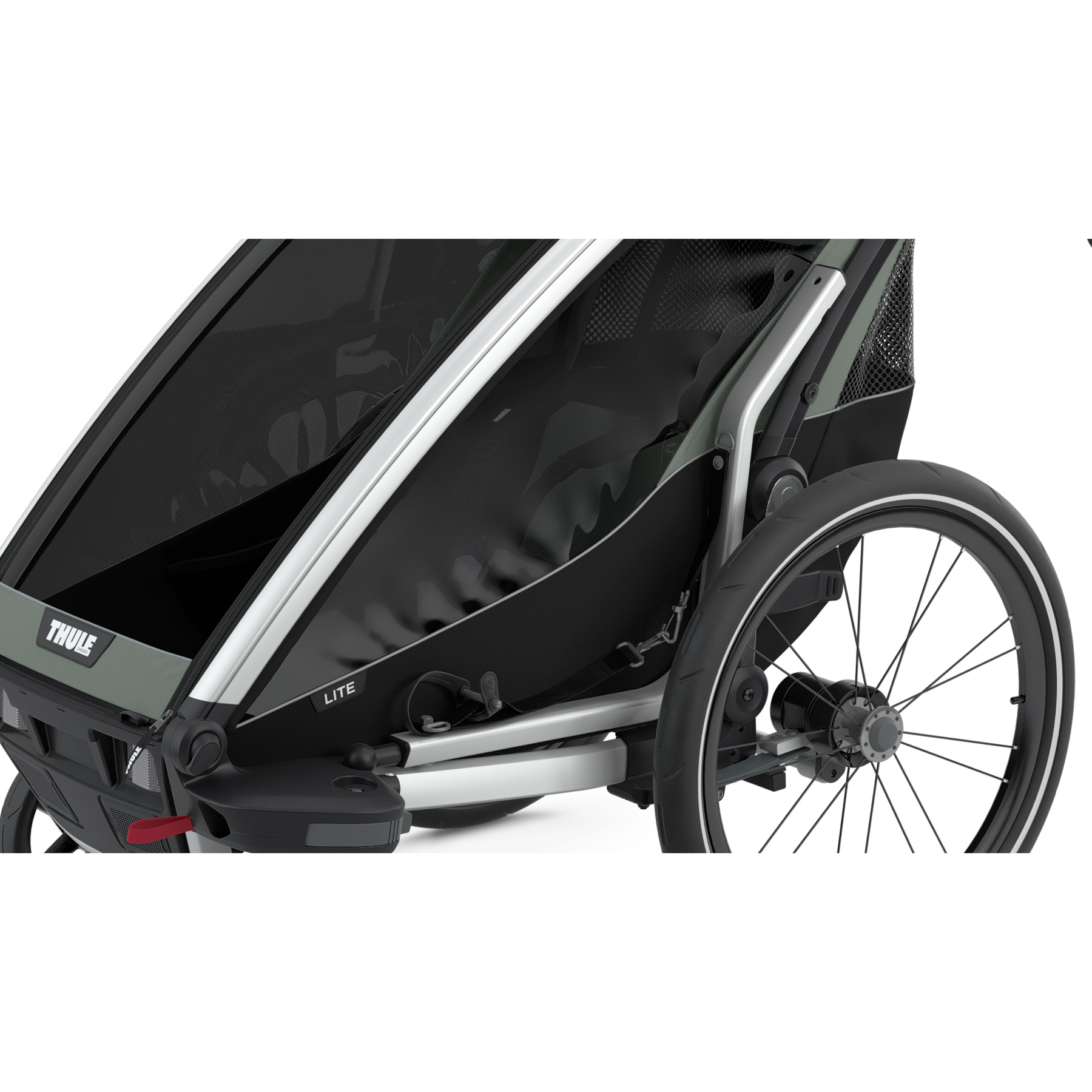 Thule Chariot Lite 1 Bike Trailer for 1 Kid agave BIKE24