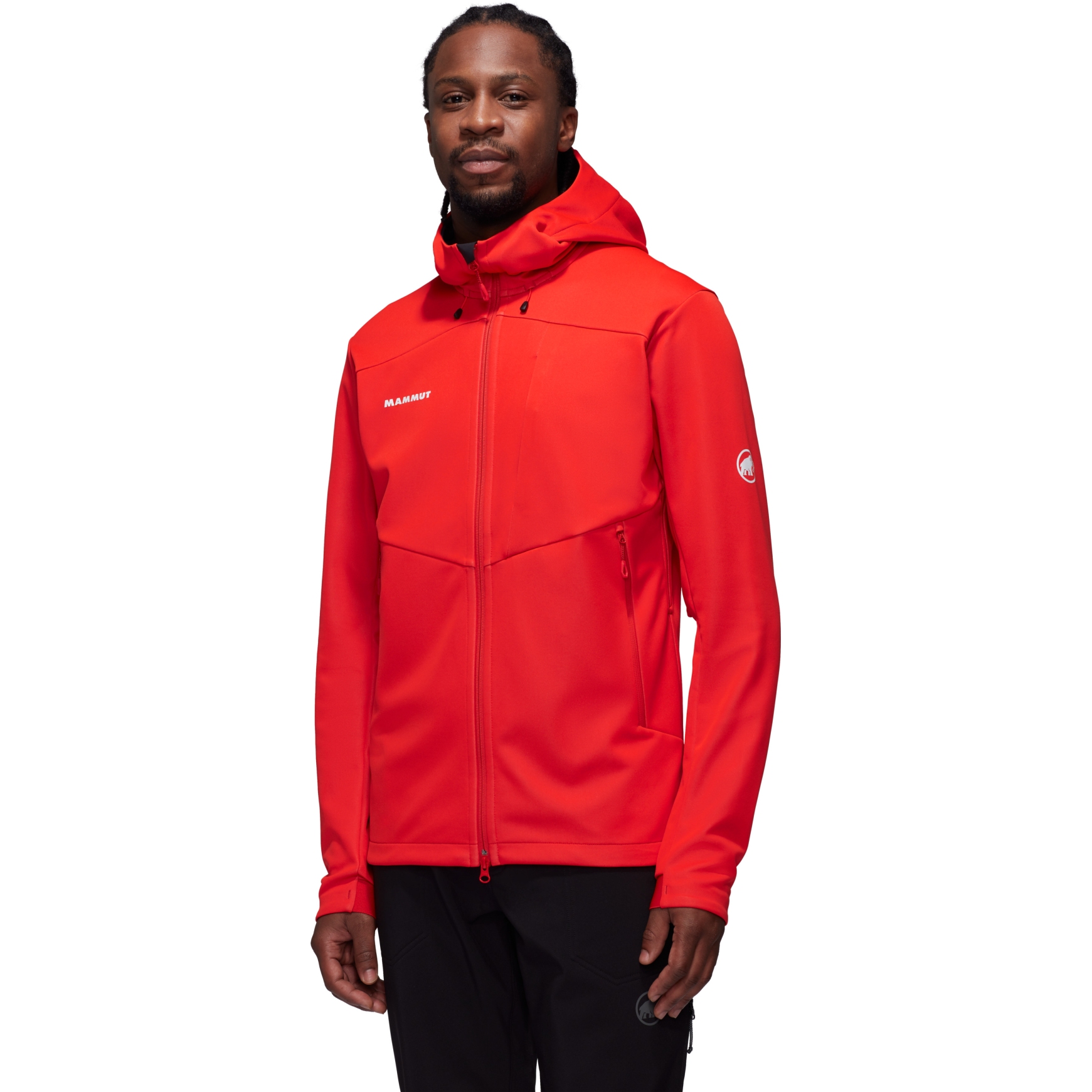 Produktbild von Mammut Ultimate VII Softshelljacke mit Kapuze Herren - mammut red