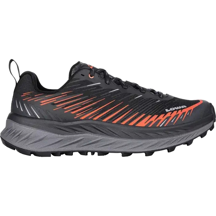 Picture of LOWA Fortux Running Shoes Men - black/flame