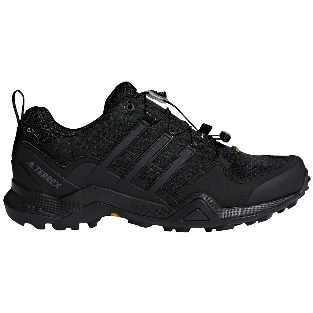 Image of adidas Men's TERREX Swift R2 GORE-TEX Hiking Shoes - core black/core black/core black CM7492