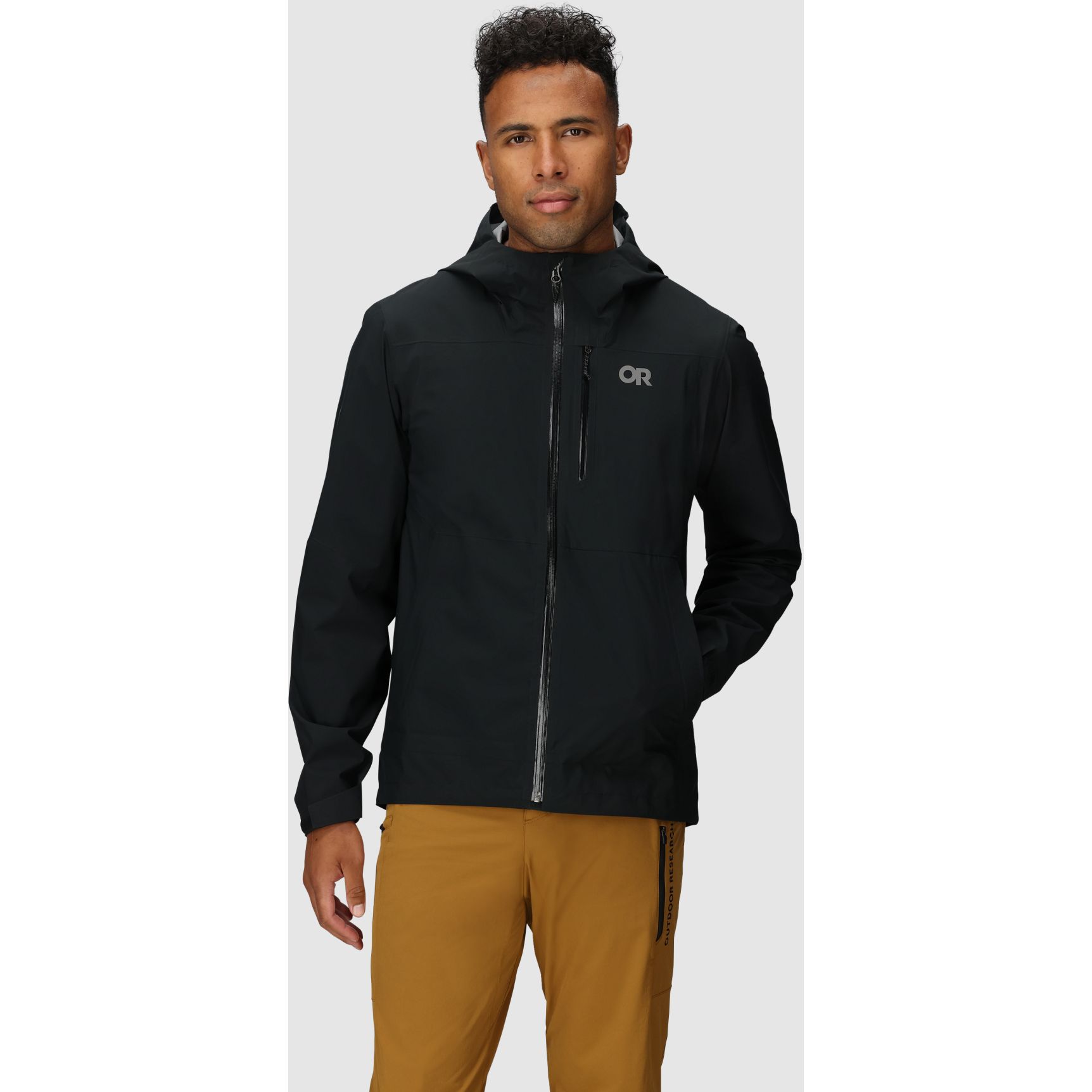Guêtres Alpines Outdoor Research WB Formula – Schoeller – Noir, Taille M – Neuves