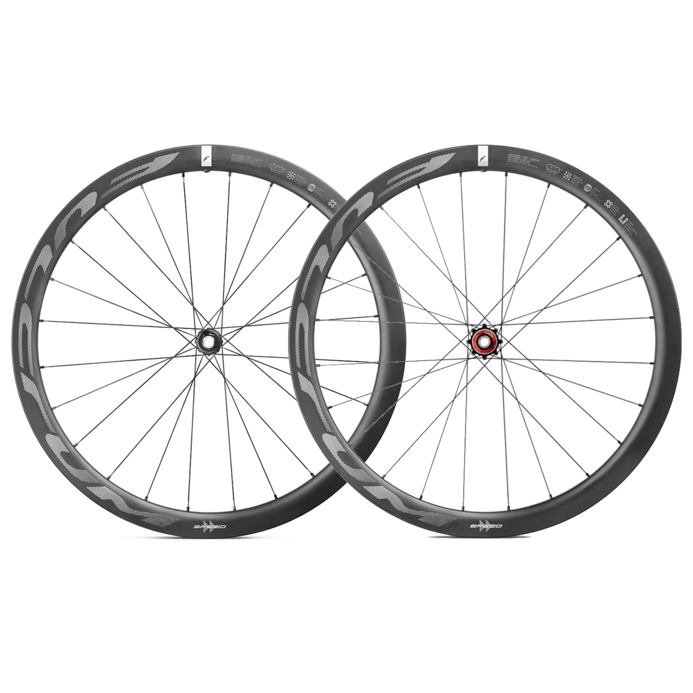 Bild von Fulcrum Speed Team 42 Laufradsatz - 28" | Carbon | 2-Way Fit | AFS - 12x100mm | 12x142mm - HG-L