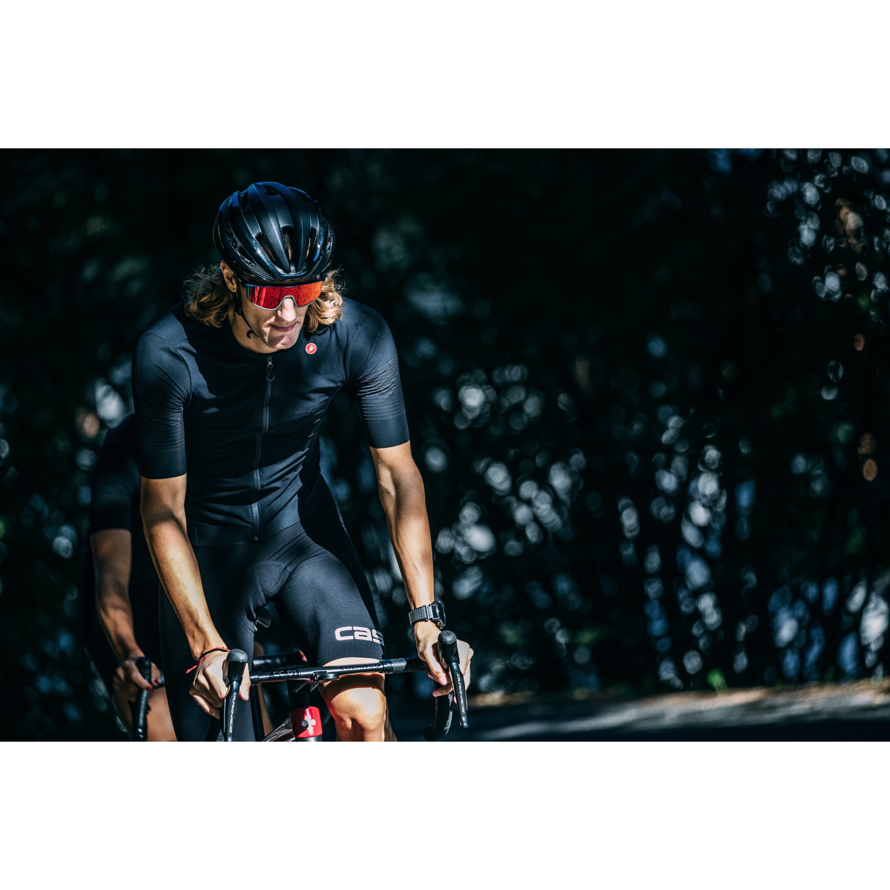 Castelli Culotte Corto con Tirantes Ciclismo Hombre - Premio Black - deep  green 309