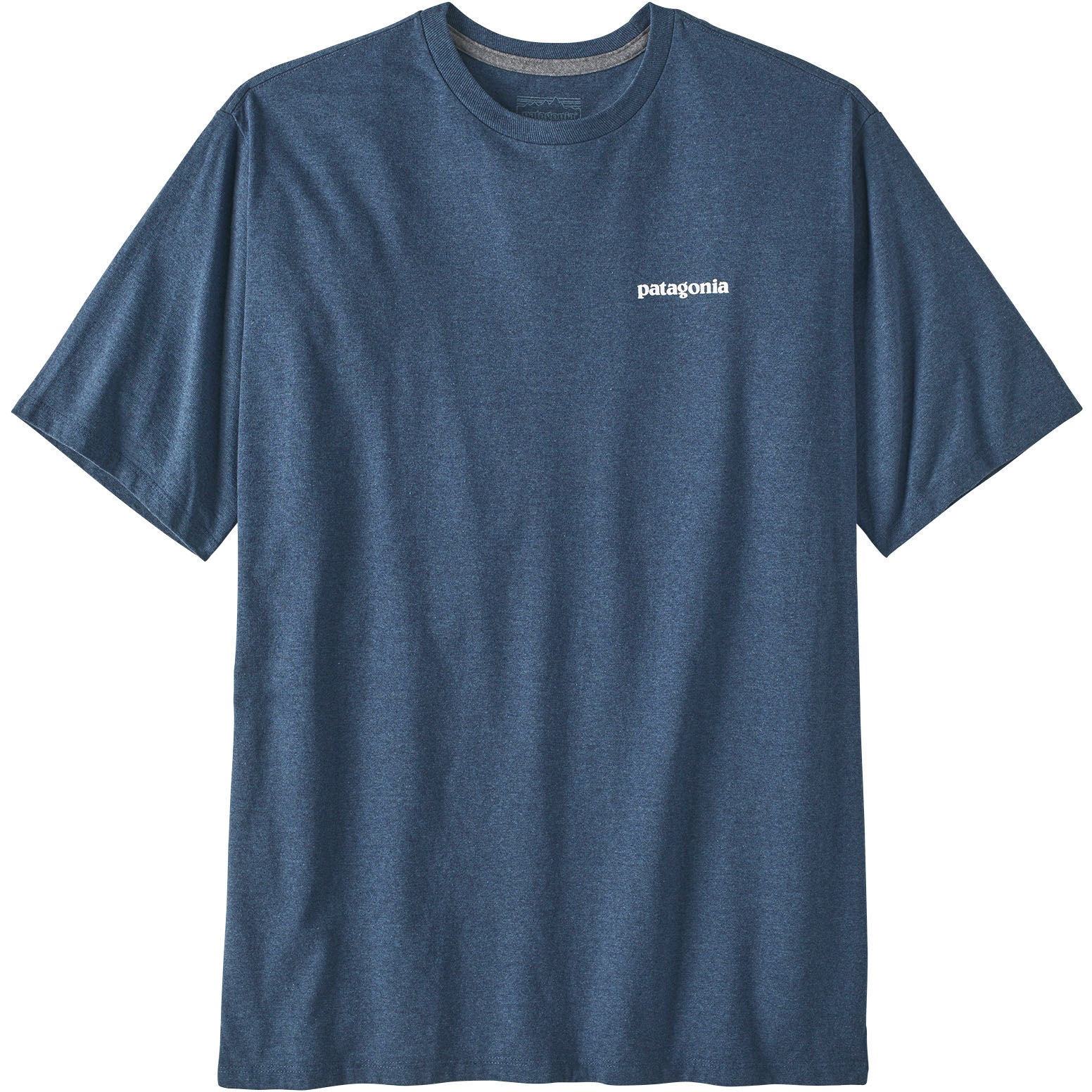 Photo produit de Patagonia T-Shirt Homme - P-6 Logo Responsibili-Tee - Utility Blue