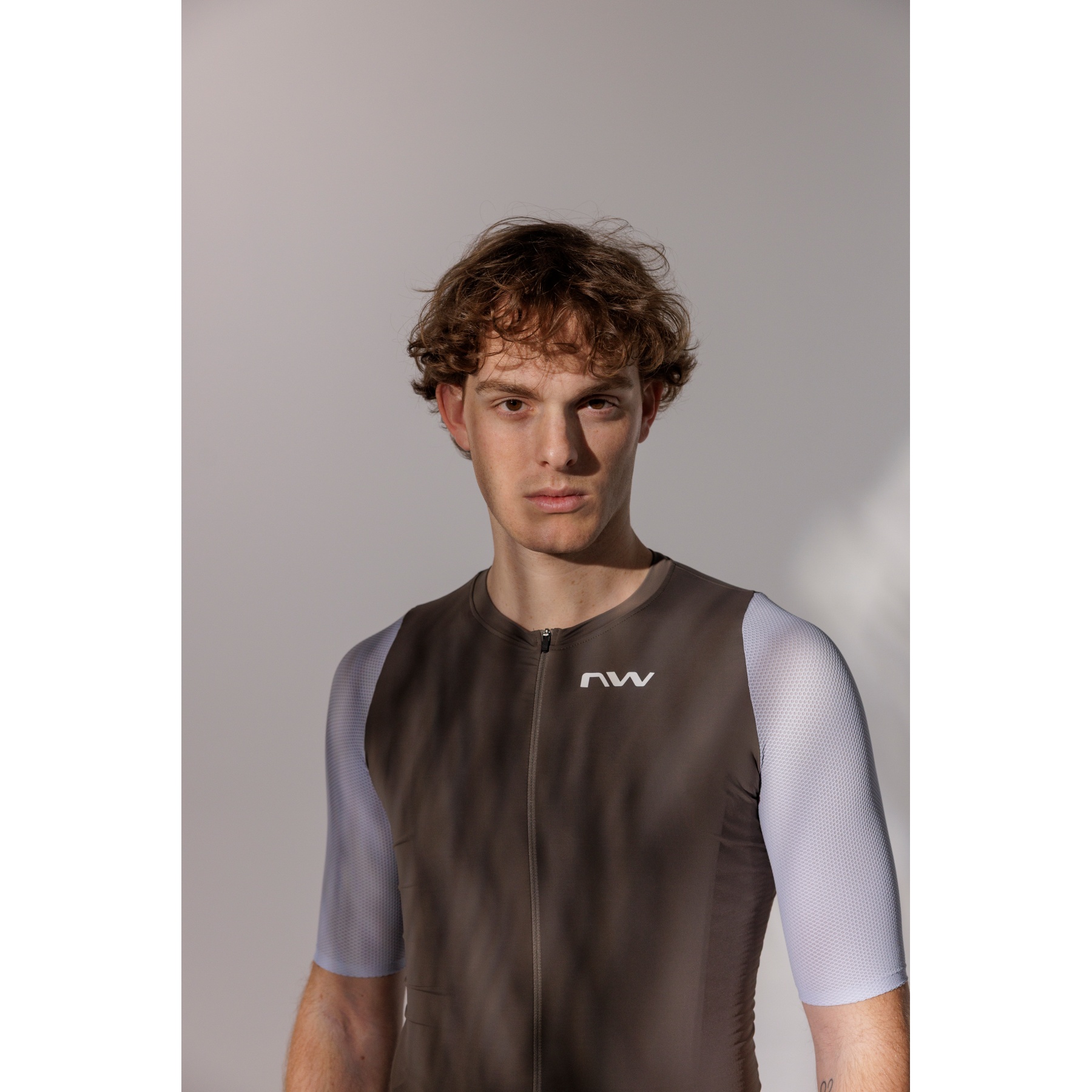 Northwave Extreme Evo Shortsleeve Jersey Men - sand/ice grey 147