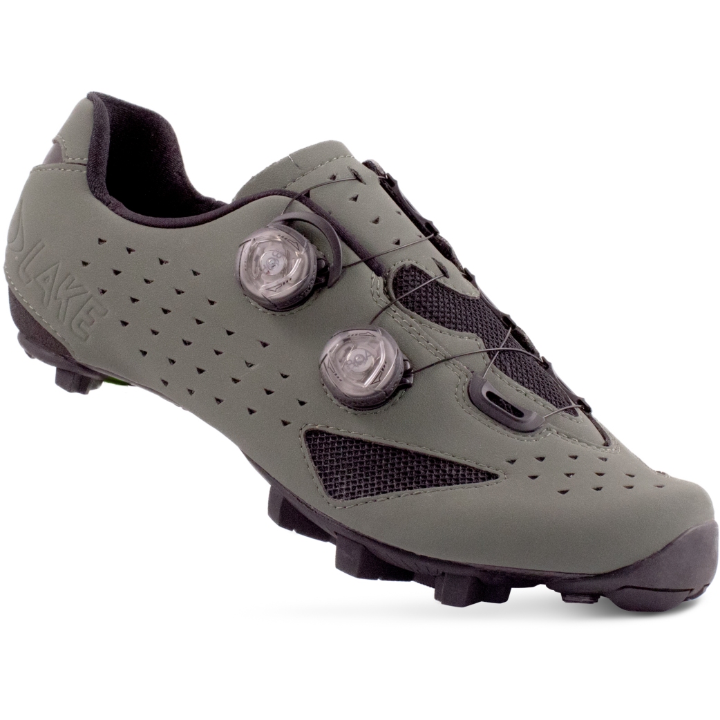 Picture of Lake MX 238-X Wide Gravel Shoe - beetle/black