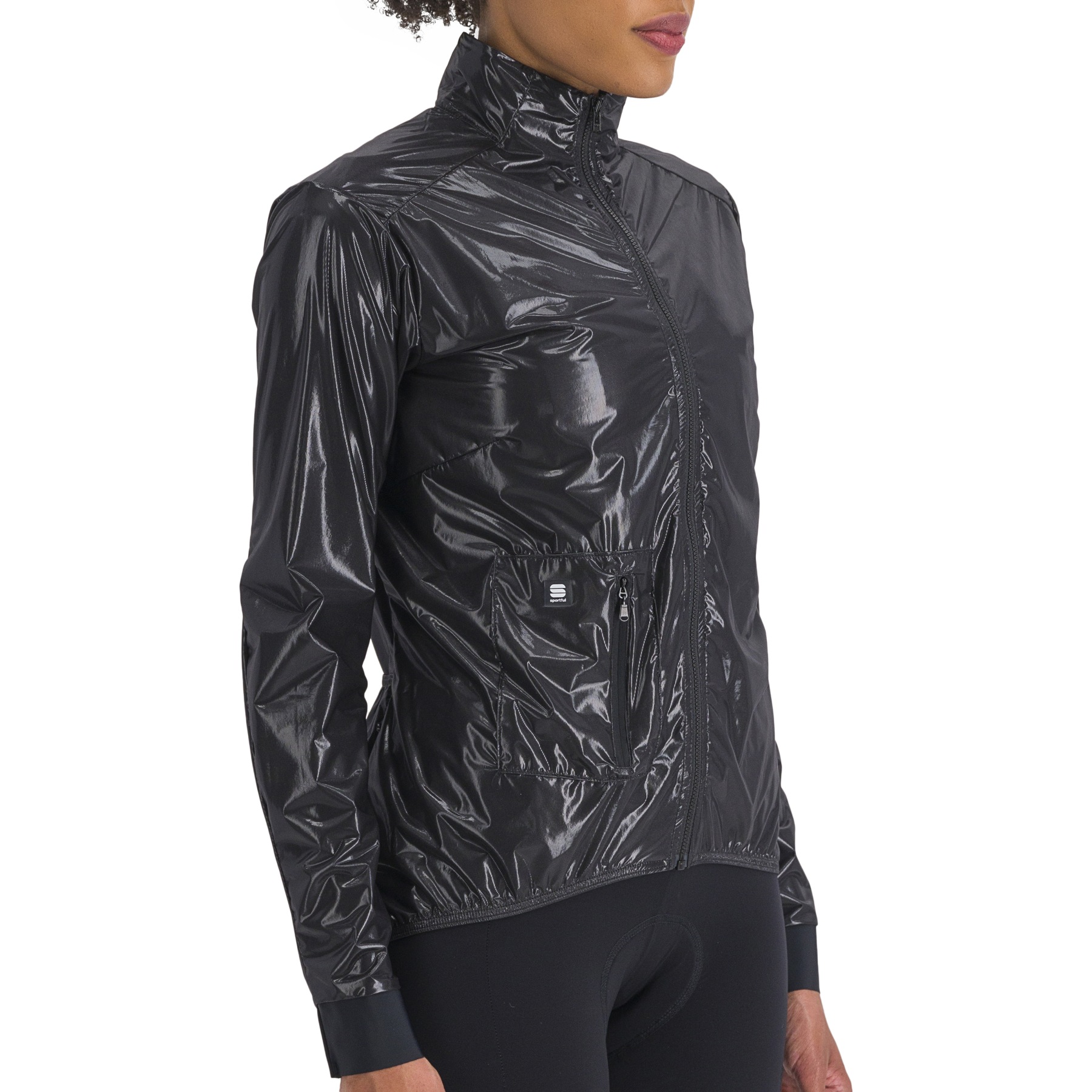 Picture of Sportful Giara Packable Jacket Women - 002 Black