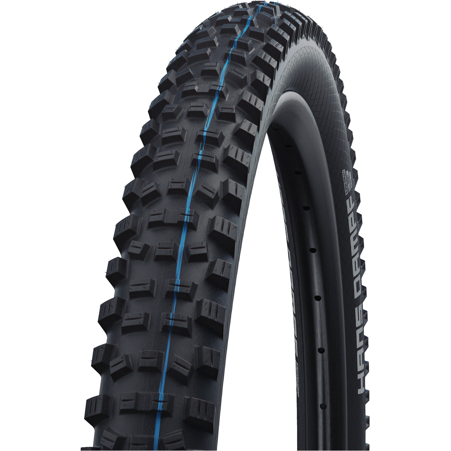 Picture of Schwalbe Hans Dampf Folding Tire - Evolution | Addix Speedgrip | Super Trail | TLEasy - E-25 - 27.5x2.80&quot; | Black