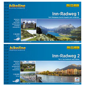 Produktbild von Bikeline Radtourenbücher - Inn-Radweg