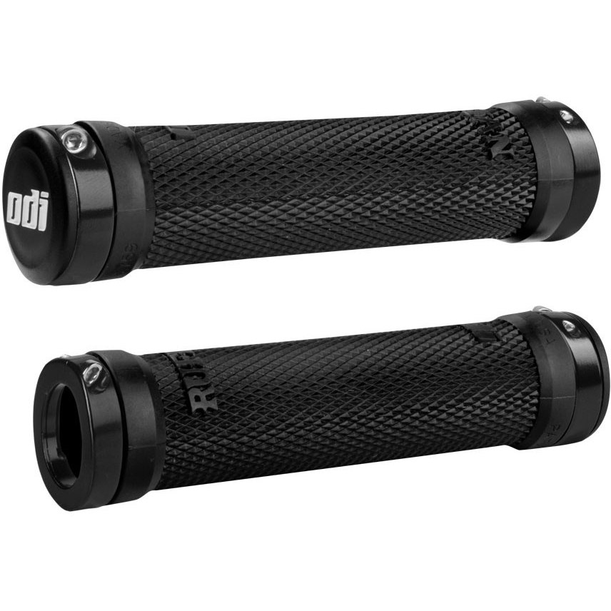 Productfoto van ODI Ruffian Lock-On Grips Bonus Pack - black / black