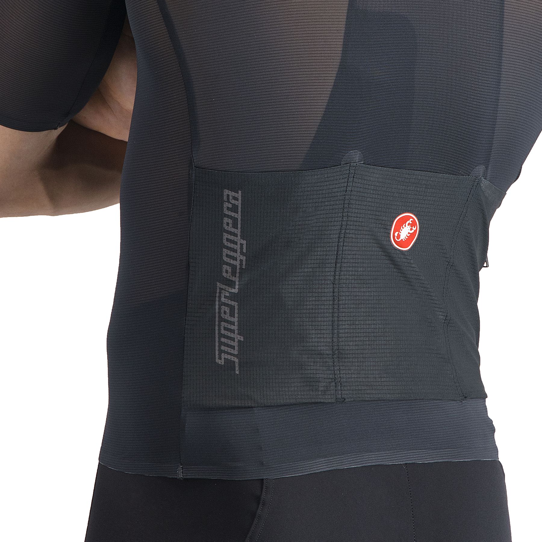 CASTELLI SUPERLEGGERA 2 ライトブラック Lサイズ Castelli Superleggera A/C Jersey Men - light black 085 | BIKE24