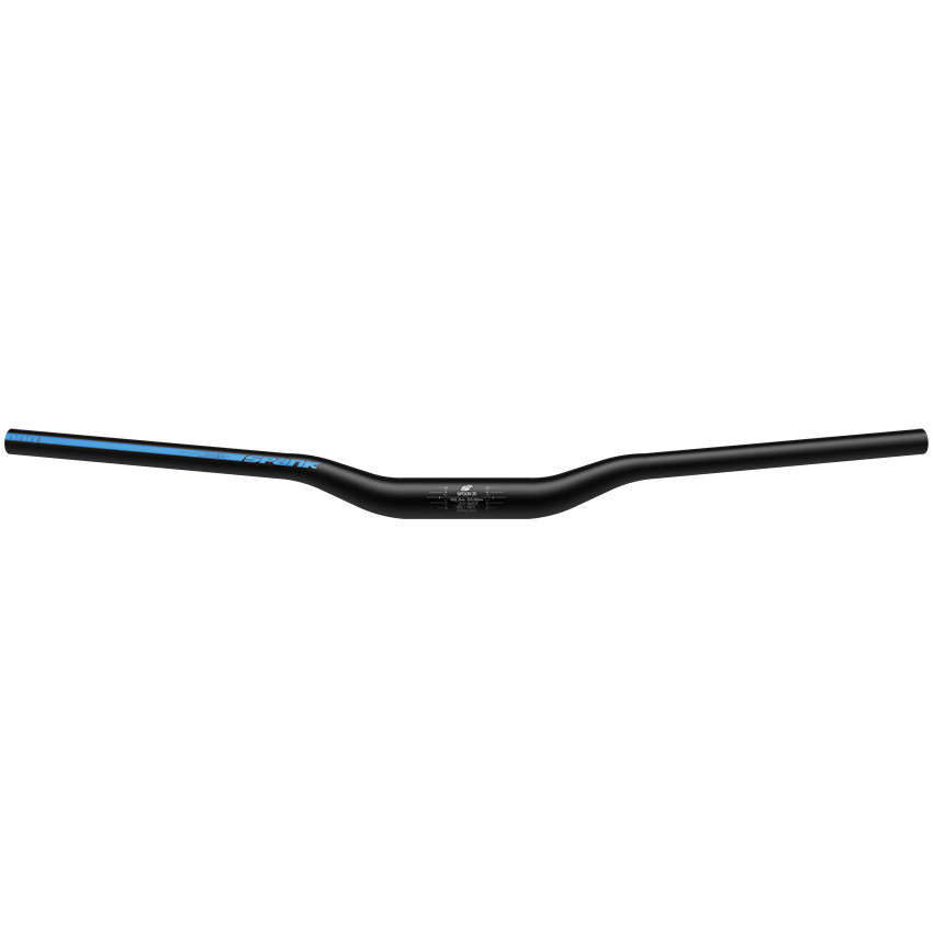 Picture of Spank Spoon 35 MTB Handlebar - shotpeen black/blue