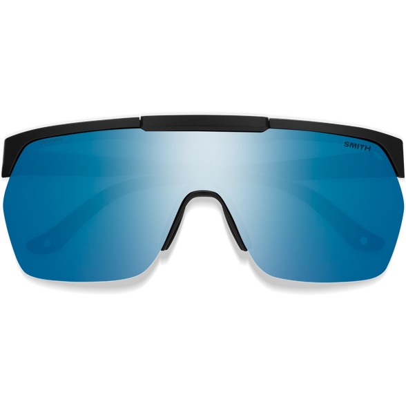 Smith XC ChromaPop Polarized Glasses - Matte Black - Blue Mirror