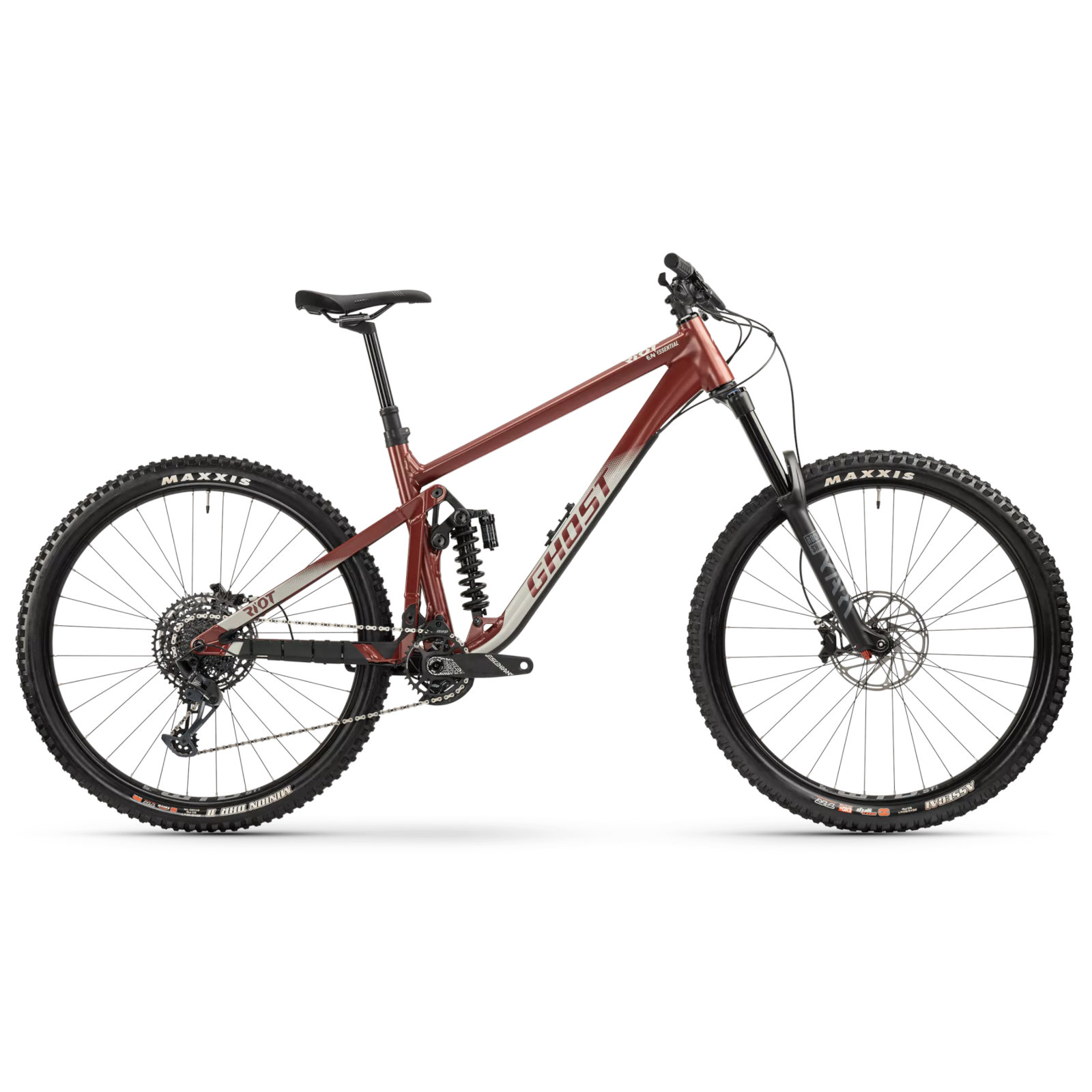 Picture of Ghost RIOT ENDURO Essential - Mountain Bike - 2023 - metallic rust red / dust matt