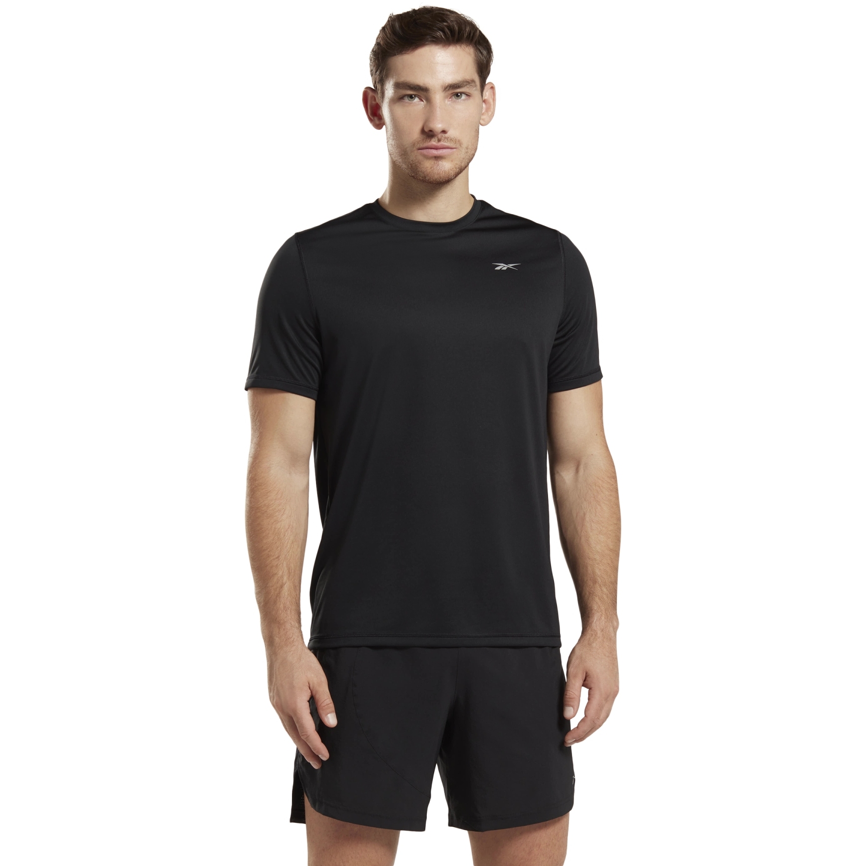 Produktbild von Reebok Running GFX T-Shirt Herren - schwarz
