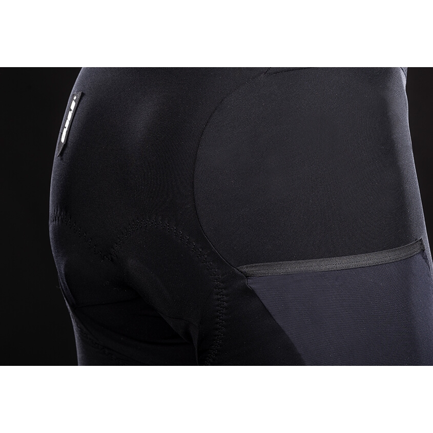 Cuissard Cycliste Long Vintage Wolber – Noir – Années 80 – Taille 5 XL