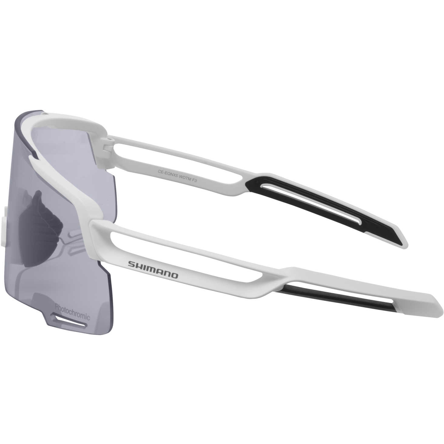 Lunettes De Soleil Shimano Equinox – Blanc Brillant – Lentilles Ridescape RD + Claire – NEUVE (Sans étiquette)