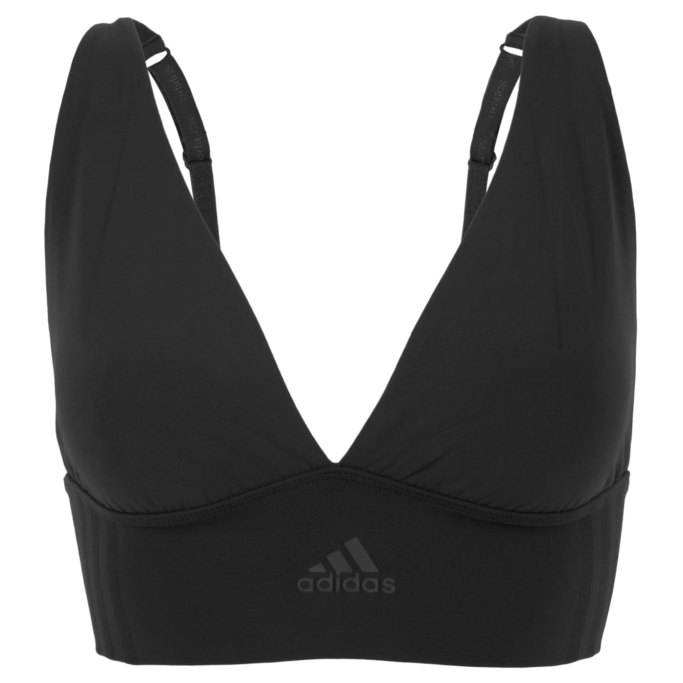 Picture of adidas Sports Underwear Longline Sport Bra Women - 000-black