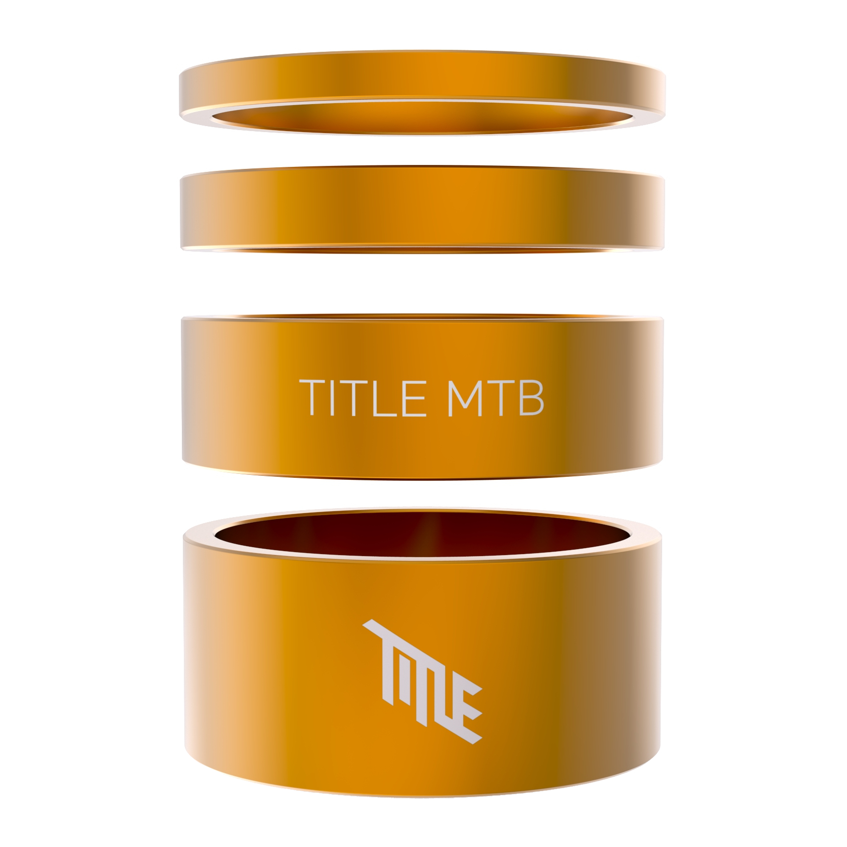Bild von Title Spacer Kit - Aluminium - gold