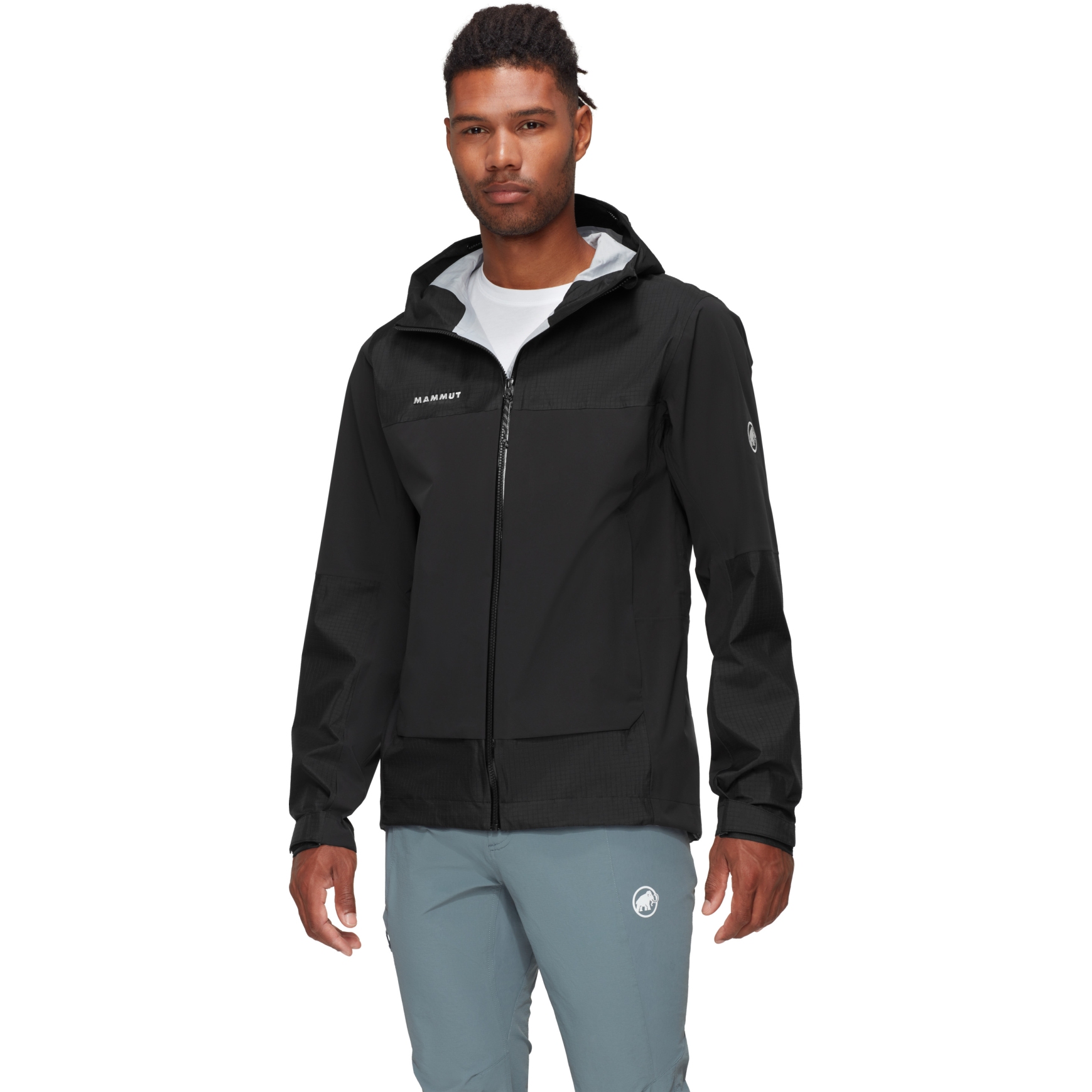 Produktbild von Mammut Ducan Guide Hardshelljacke mit Kapuze Herren - schwarz