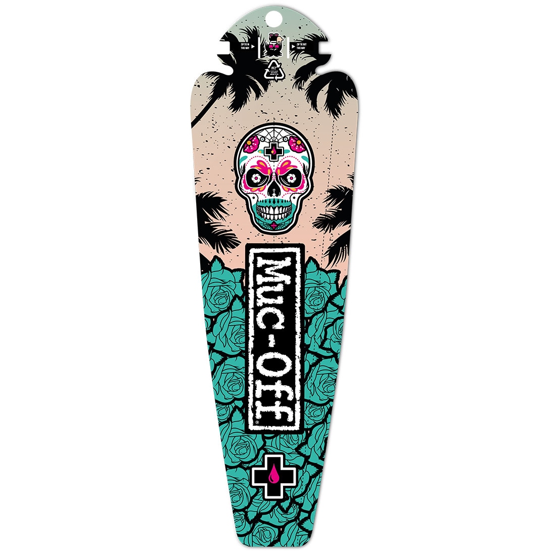 Productfoto van Muc-Off Ride Guard Rear Fender - day of the shred