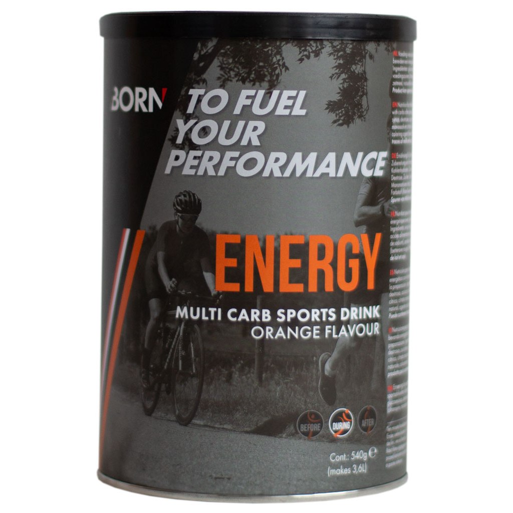 Produktbild von BORN Energy Multi Carb Sports Drink - Kohlenhydrat-Getränkepulver - 540g