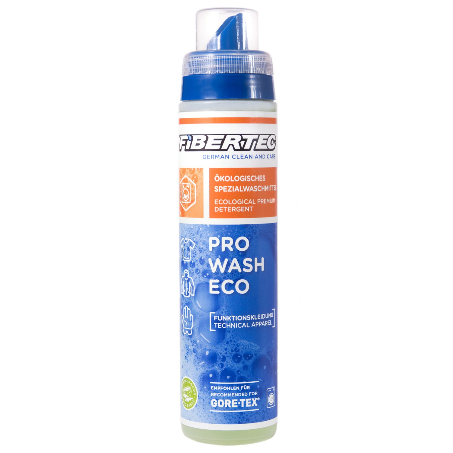 Productfoto van Fibertec Pro Wash Eco Detergent - 250ml