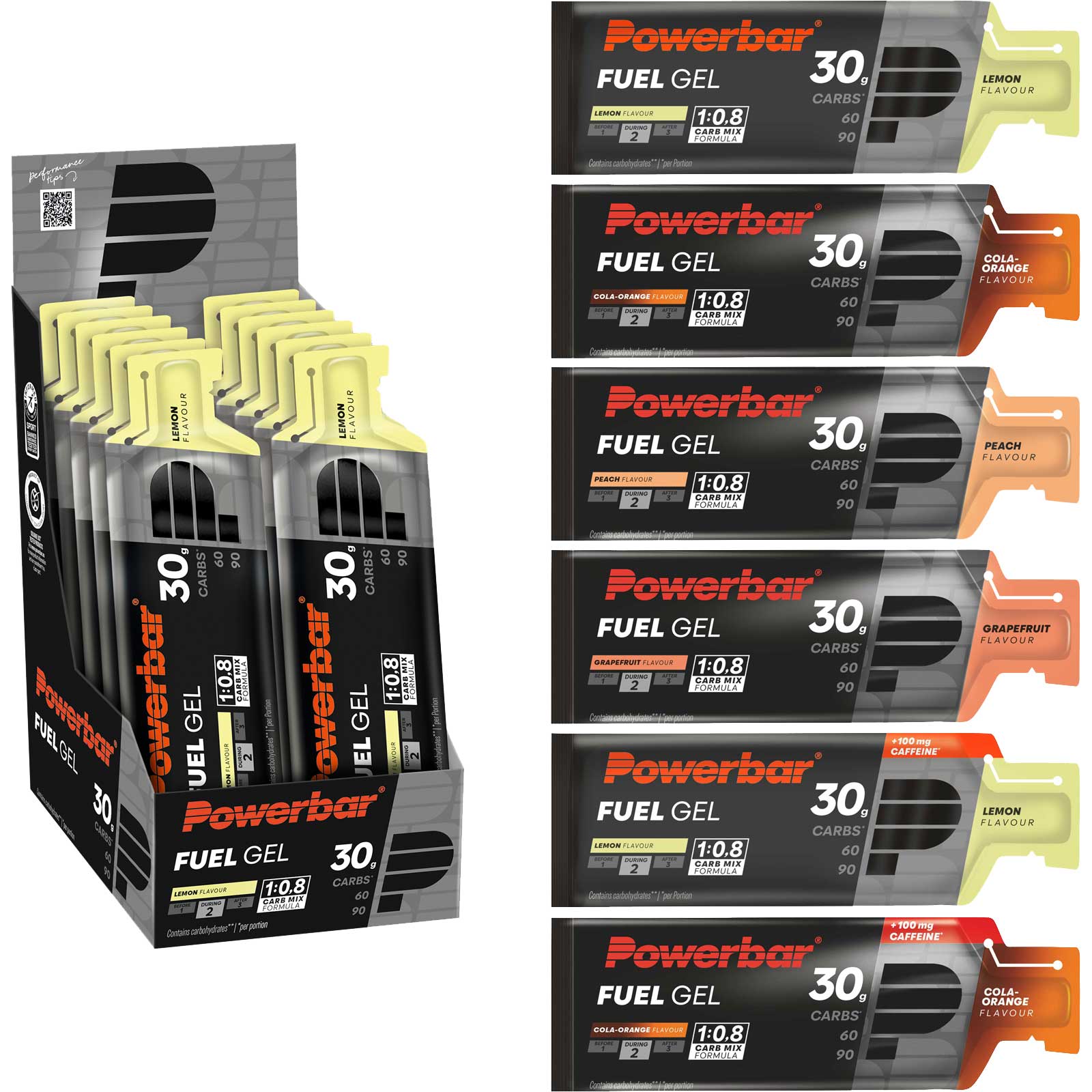 Productfoto van Powerbar Fuel 30 Gel - Energiegel - 12x50ml