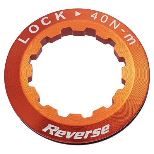 Picture of Reverse Components Lock Ring Aluminium - orange