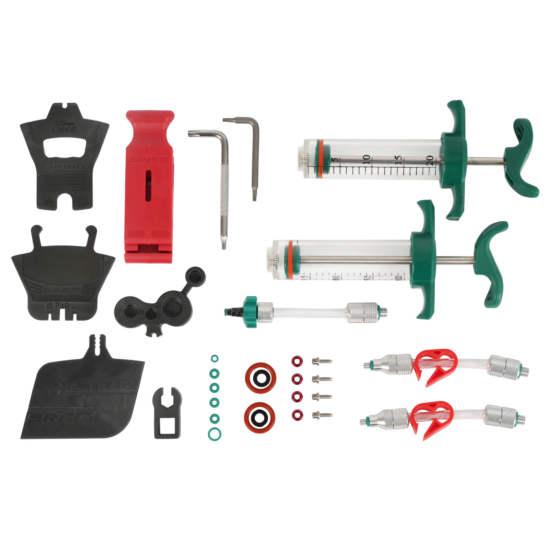 Photo produit de SRAM Kit de Purga de Frenos Pro Mineral Oil V3 - sans Líquido de Frenos Huile Minérale - 00.5318.031.010