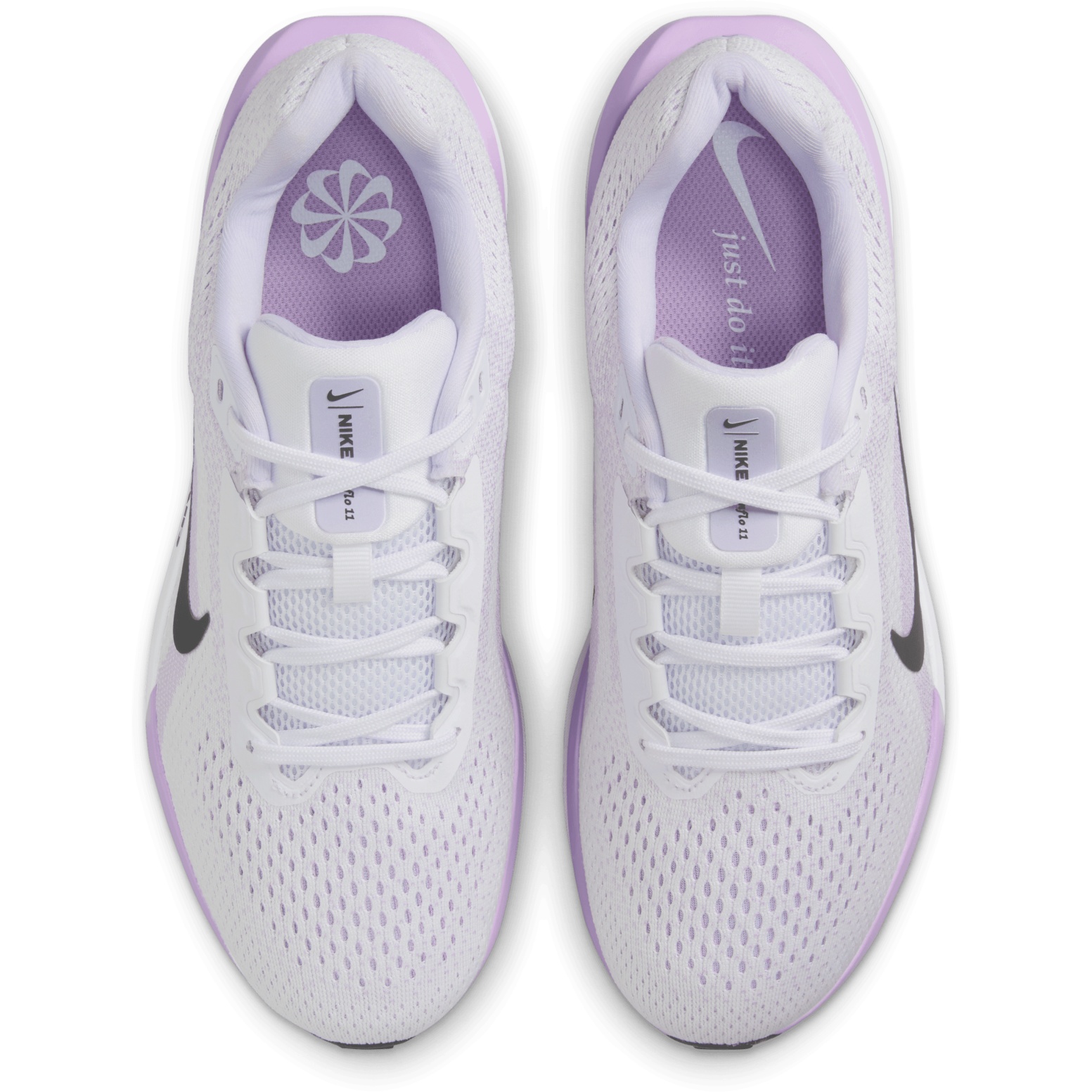 purple nike running shoes womens