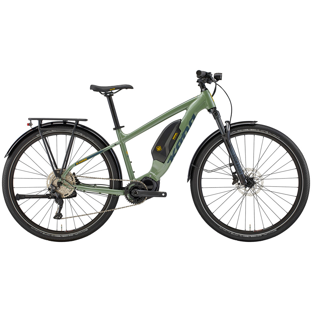 Productfoto van Kona EL KAHUNA SUV - 29&quot; Electric Mountain Bike - 2023 - gloss metallic green