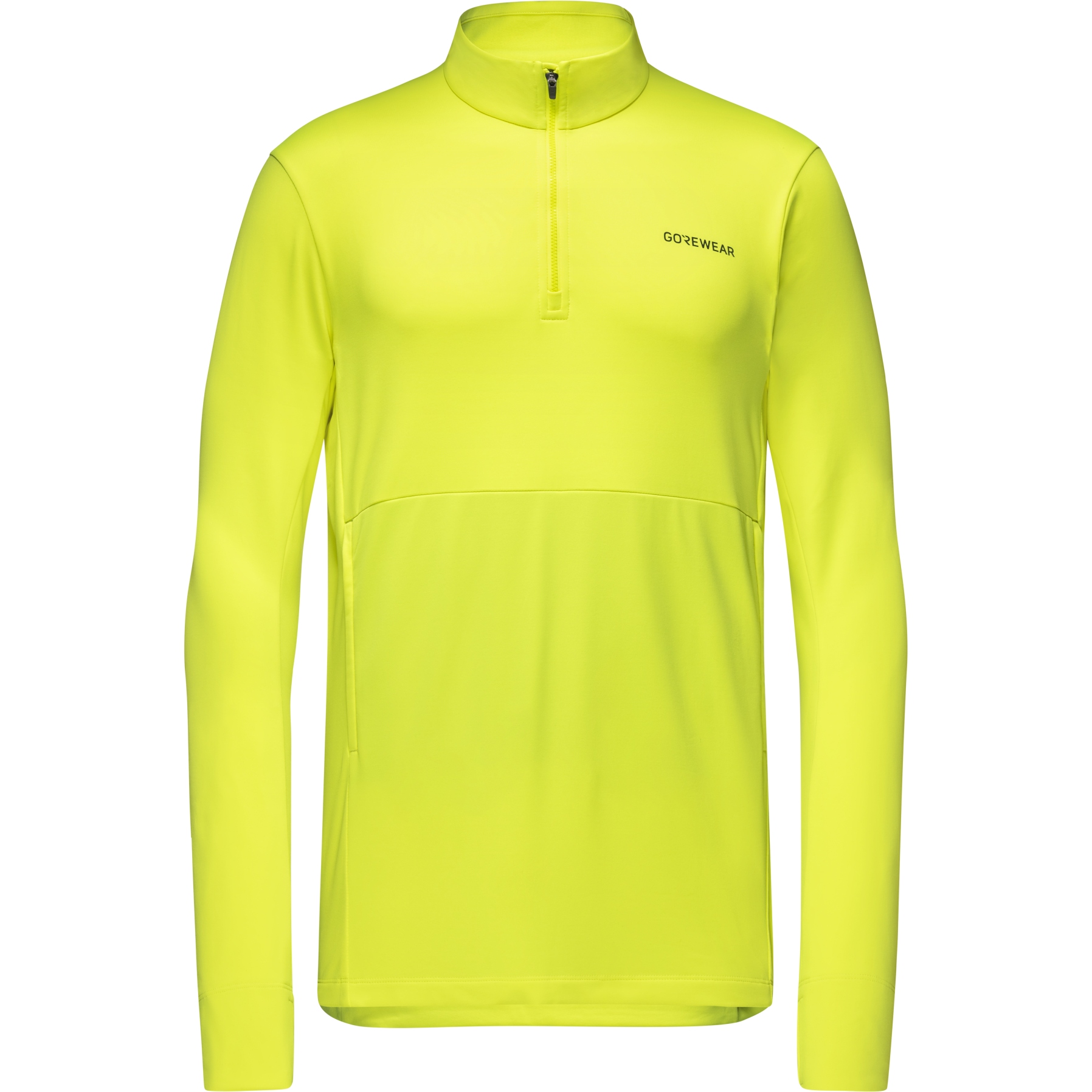 Kuva tuotteesta GOREWEAR Training Thermo 1/4-Zip Midlayer Miehet - neon yellow 0800