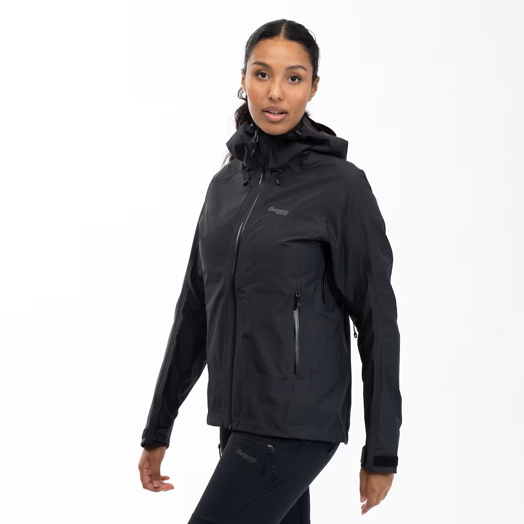 Bergans Giacca Donna Skar - Light 3L Shell - nero