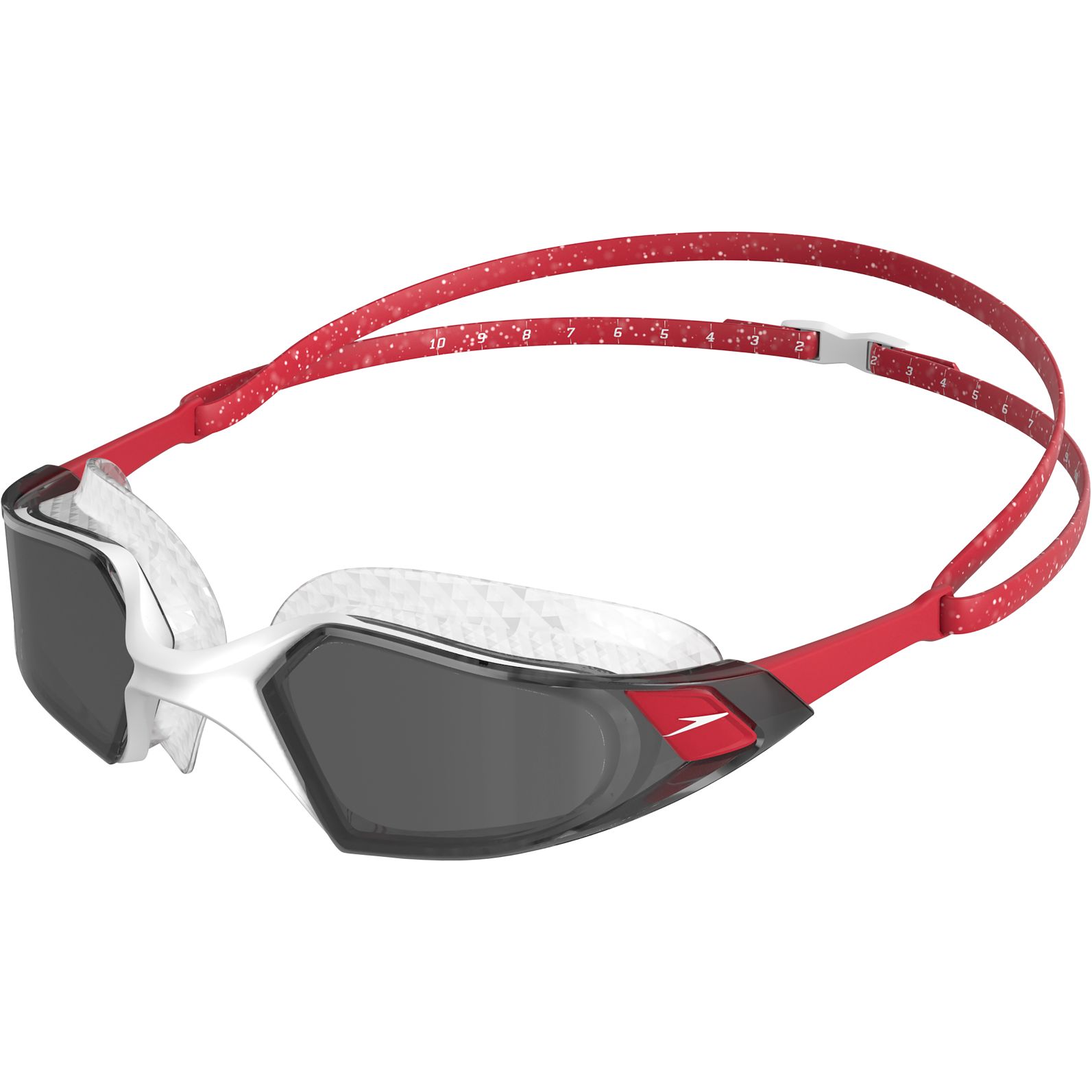 Picture of Speedo Aquapulse Pro Fed Red/White/Light Smoke Swimming Goggle