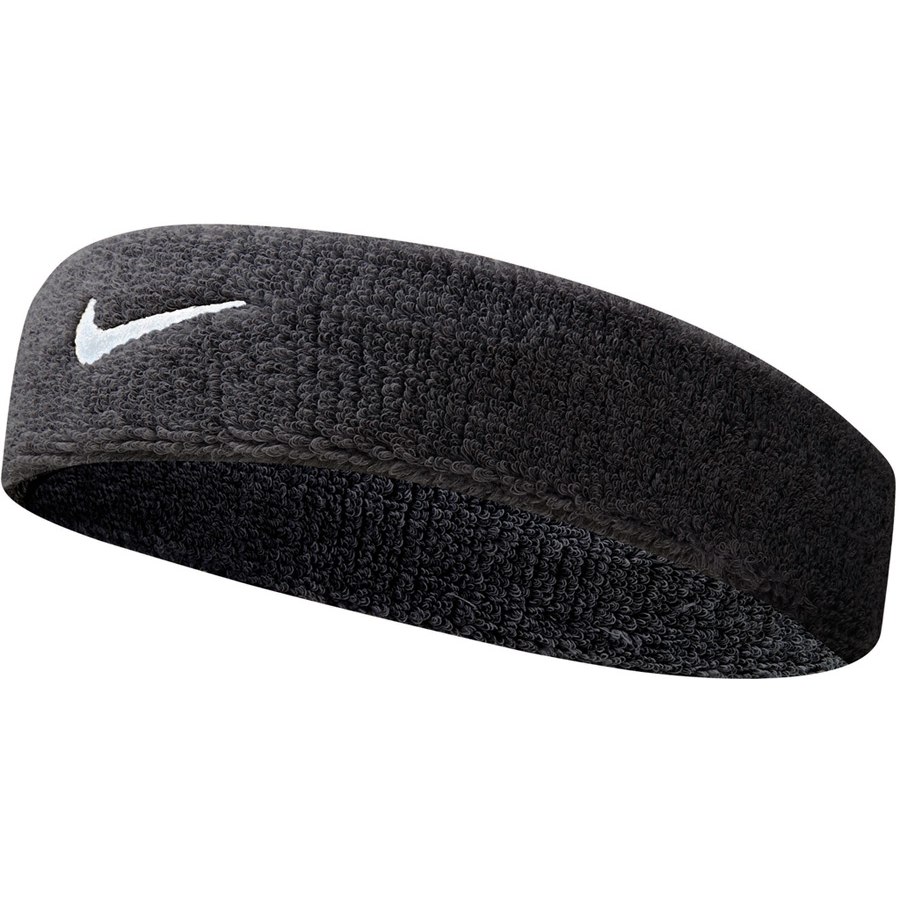 Produktbild von Nike Swoosh Stirnband - schwarz/weiß 010