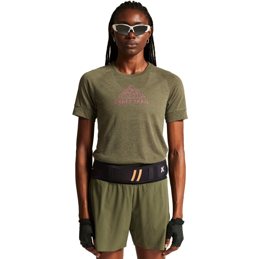 Produktbild von CRAFT ADV Trail Wool Kurzarmshirt Damen - Rift/Melange