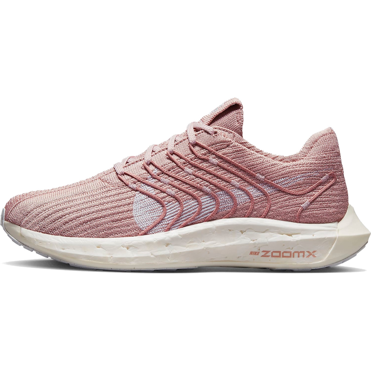 Photo produit de Nike Chaussures Running Femme - Pegasus Turbo Flyknit Next Nature - pink oxford/white-barely rose-white DM3414-600