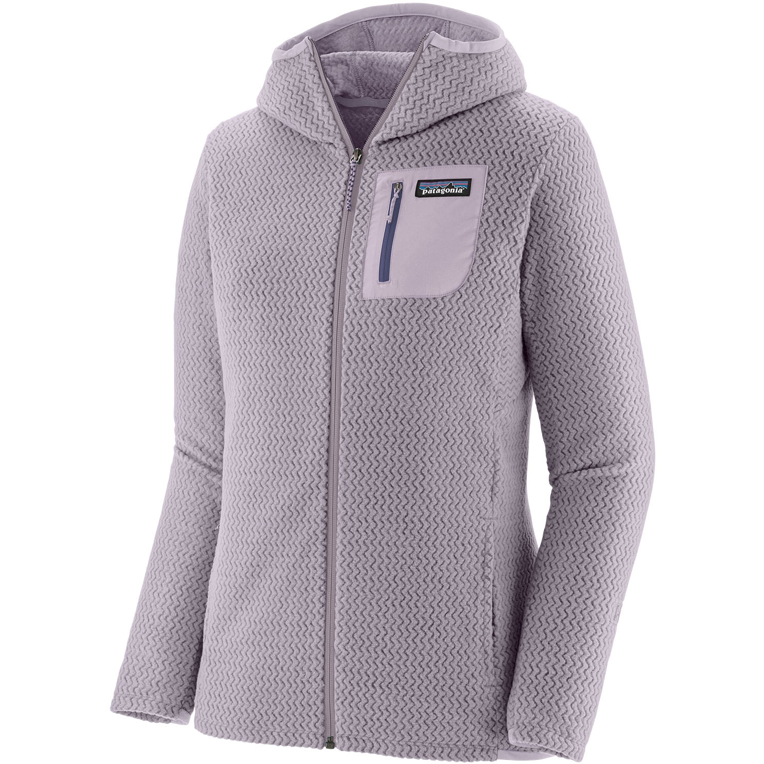 Productfoto van Patagonia R1 Air Full-Zip Hoody Fleece Jas Dames - Foxglove Purple