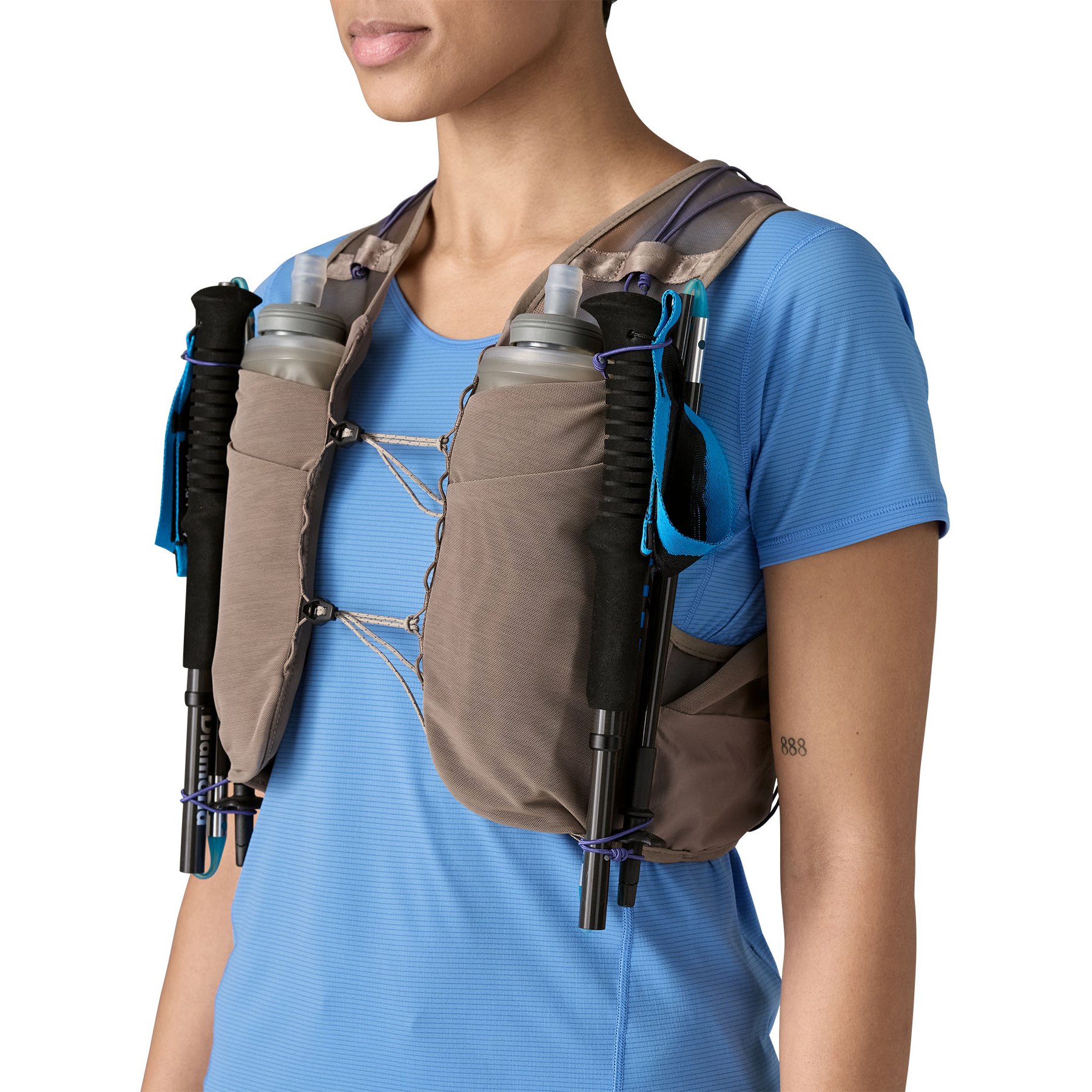 ウォーキング・ランニングウェア Patagonia Slope Runner Endurance Vest M Patagonia Slope Runner Vest - Black | BIKE24