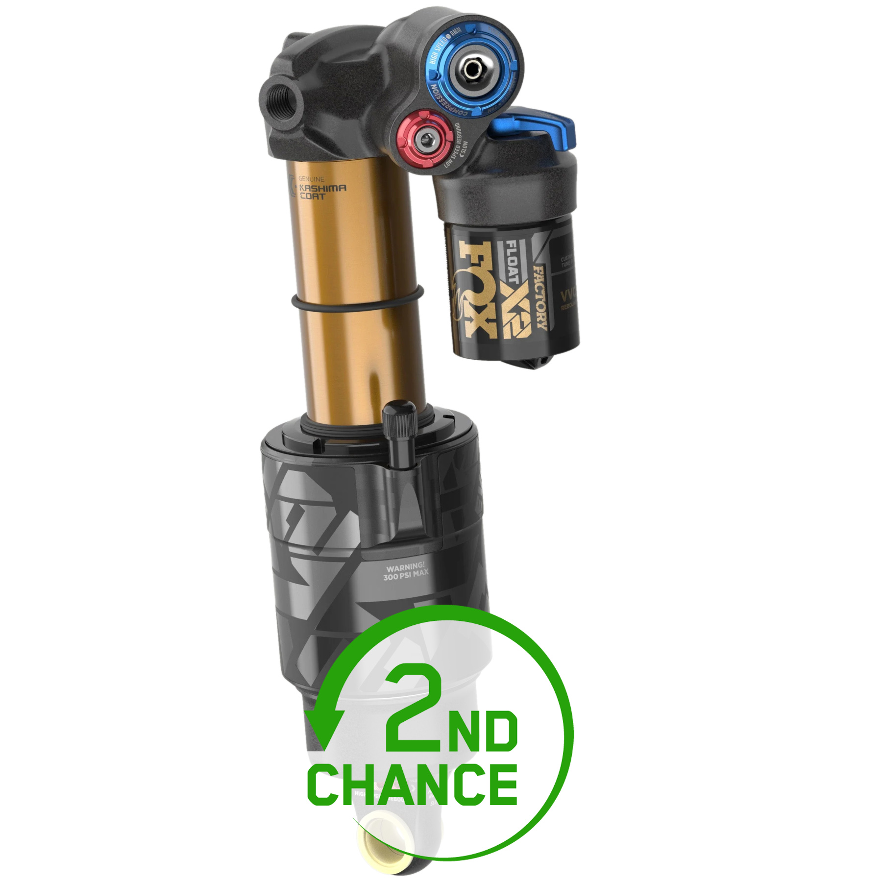 Photo produit de FOX Amortisseur - FLOAT X2 - Factory | Air | Trunnion | avec Ajusteur - 205x65mm - Second Choix