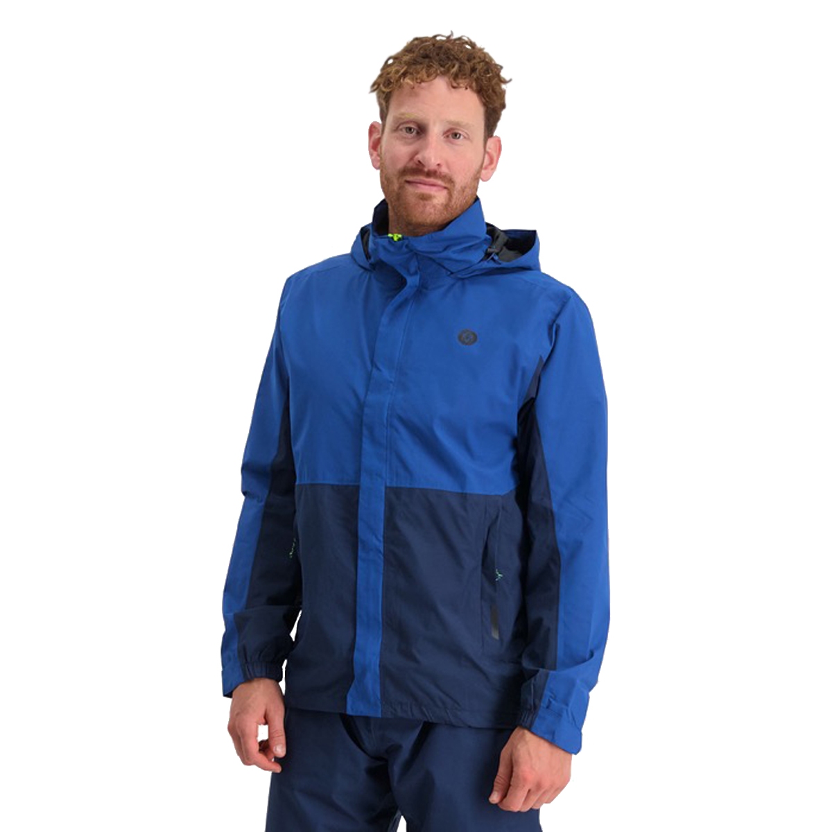 Picture of AGU Essential Section Rain Jacket II - navy blue