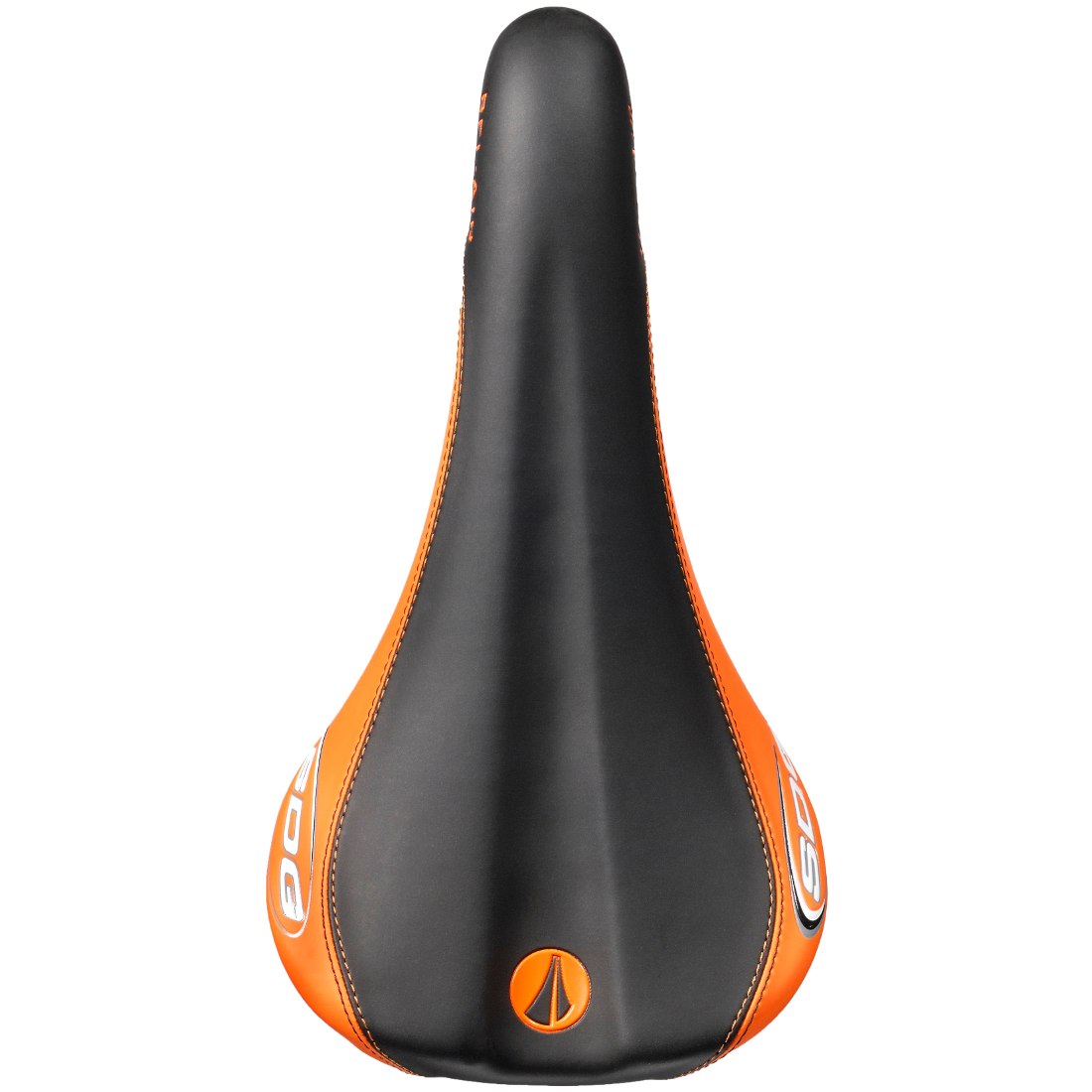 SDG Bel-Air RL CroMo Saddle - black/orange | BIKE24