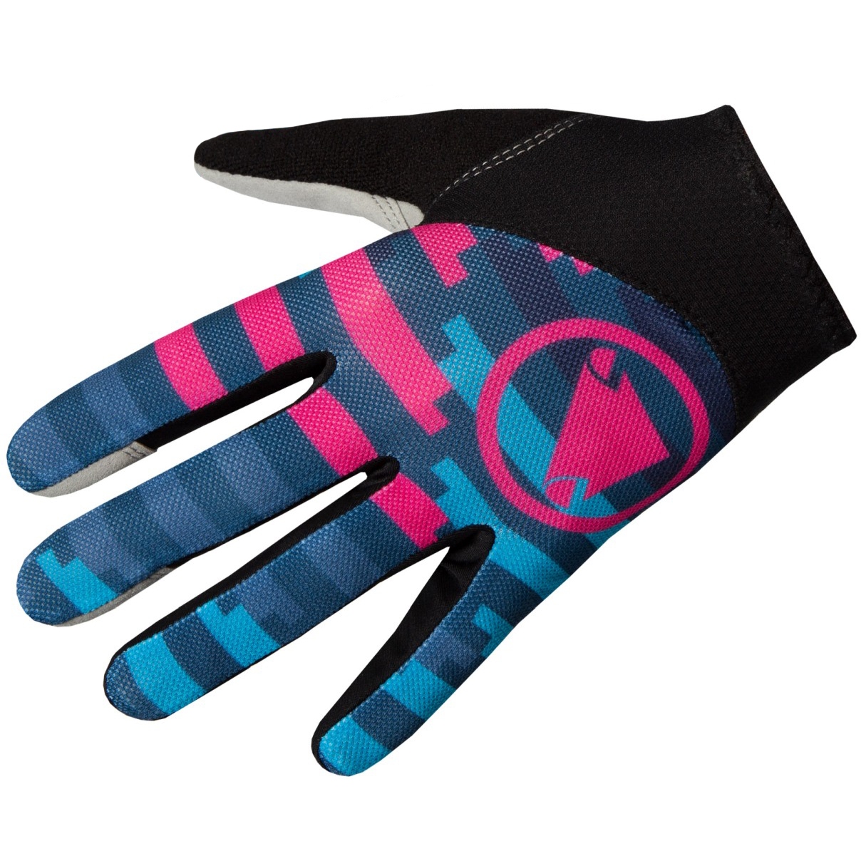 Picture of Endura Hummvee Lite Icon Full Fingered Gloves - ink blue