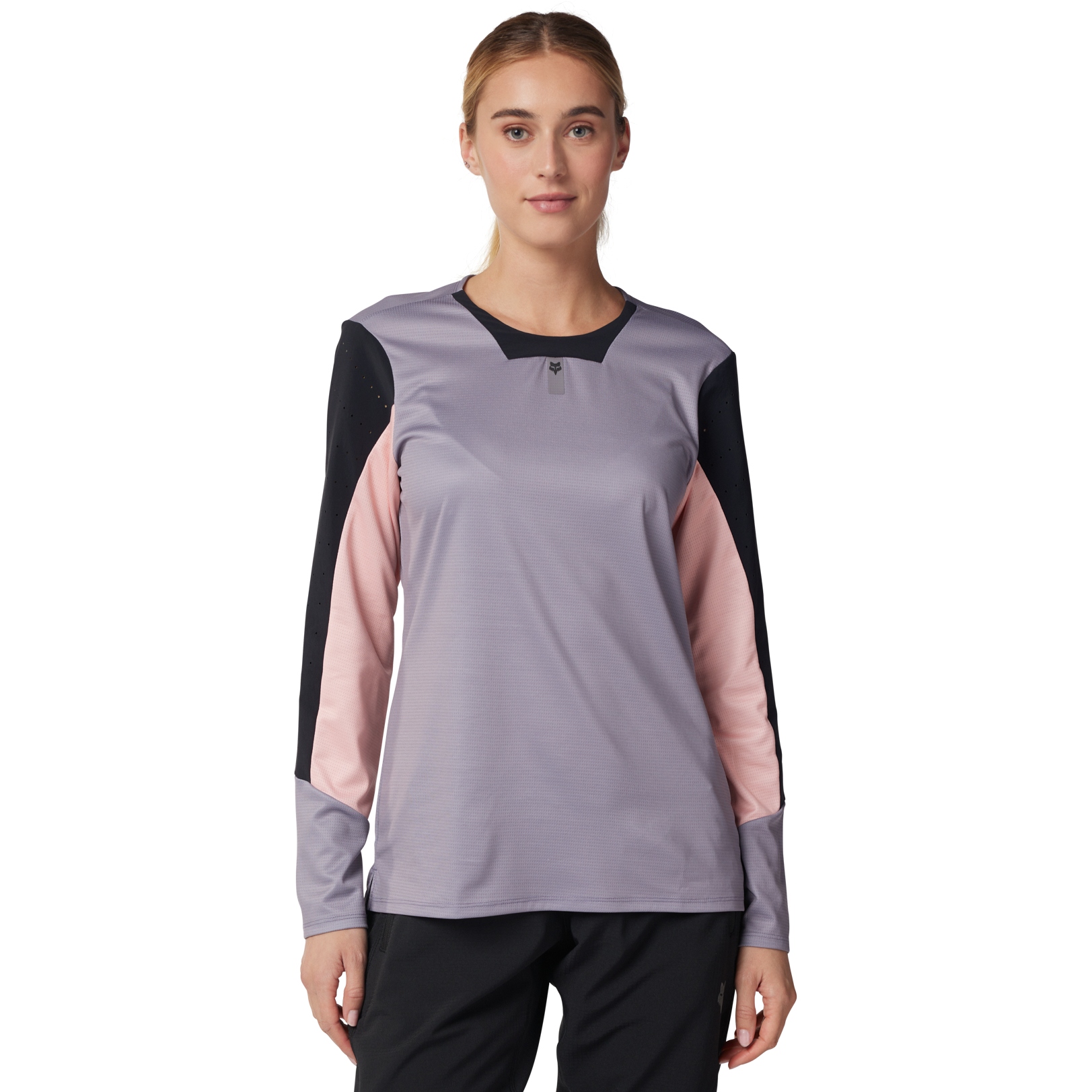 Produktbild von FOX Defend MTB Langarmtrikot Damen - stone