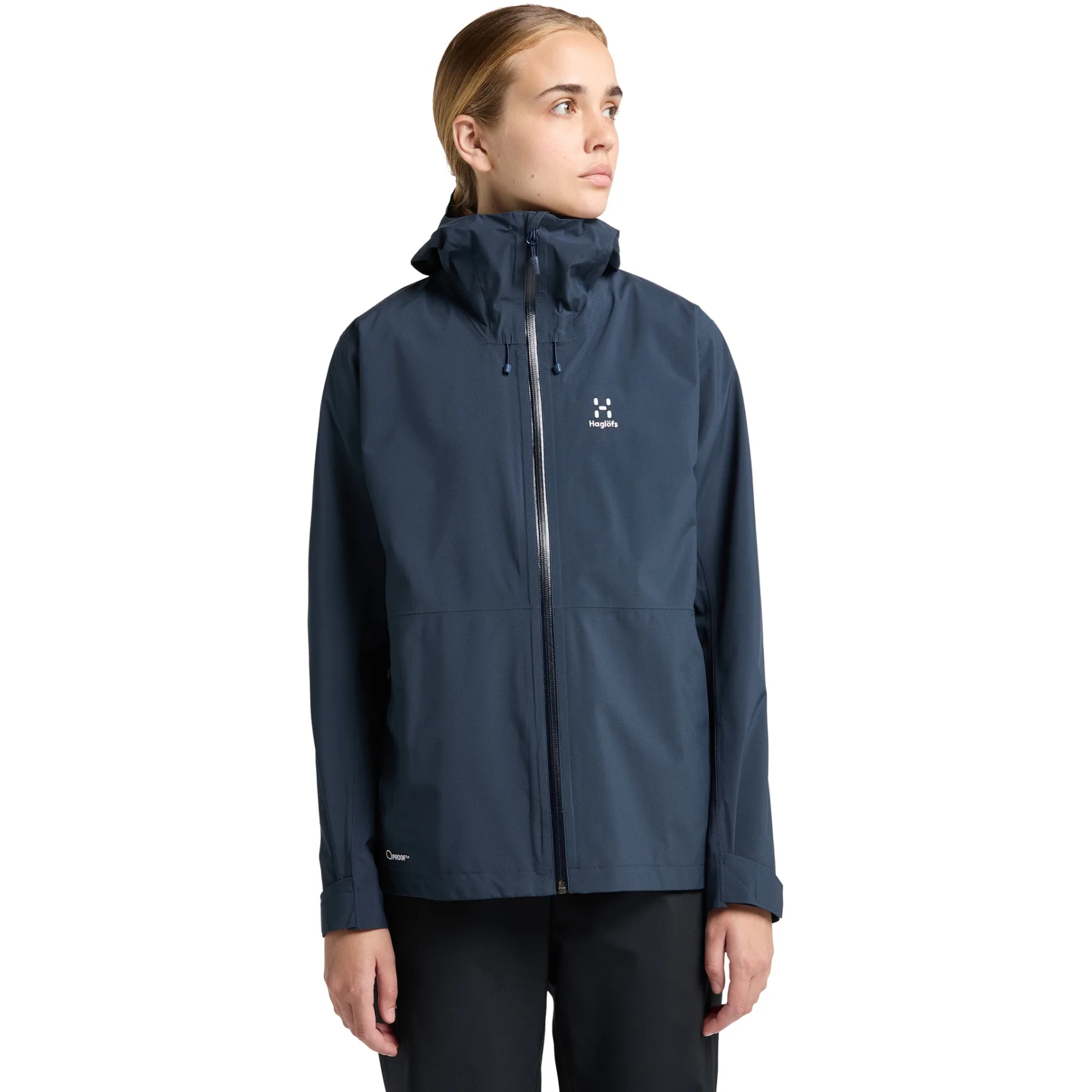 Haglöfs Aria Proof Parka Femme – Imperméable, Respirant, Idéal Randonnée & Ville